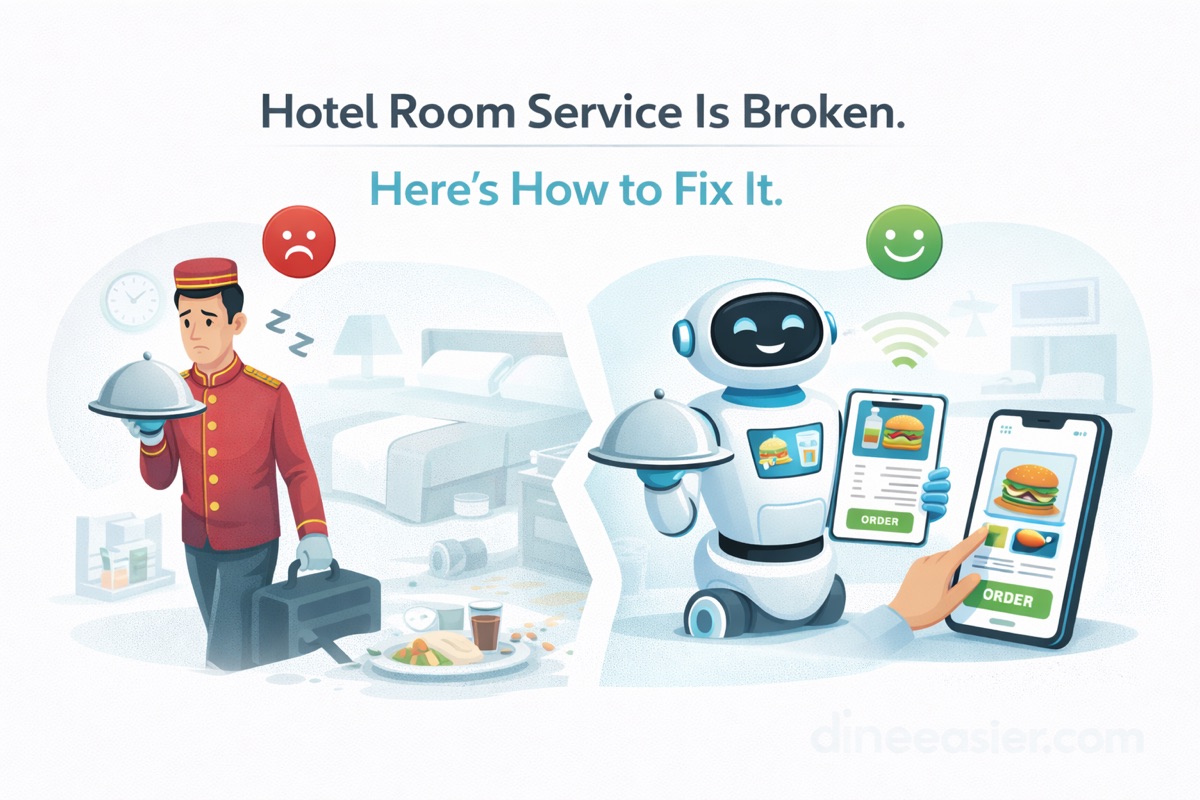 Hotel Room Service Is Broken. Here's How to Fix It.